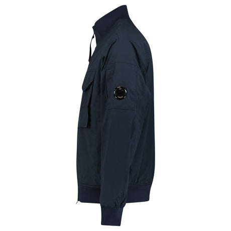 CP Company Pro - Tek Bomber Lens Jacket in Navy - Boinclo - Outlet Sale Under Retail