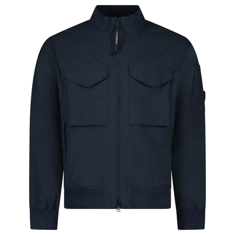 CP Company Pro - Tek Bomber Lens Jacket in Navy - Boinclo - Outlet Sale Under Retail