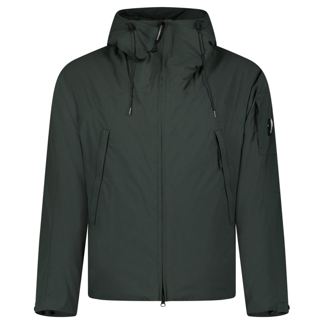 CP Company Pro - Tek Padded Lens Jacket in Dark Shadow - Boinclo - Outlet Sale Under Retail