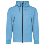 CP Company Shell - R Fleece Goggle Jacket Aegean Blue - Boinclo - Outlet Sale Under Retail