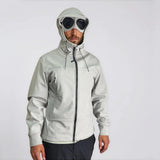 CP Company Shell - R Goggle Fleece Jacket London Fog - Boinclo - Outlet Sale Under Retail