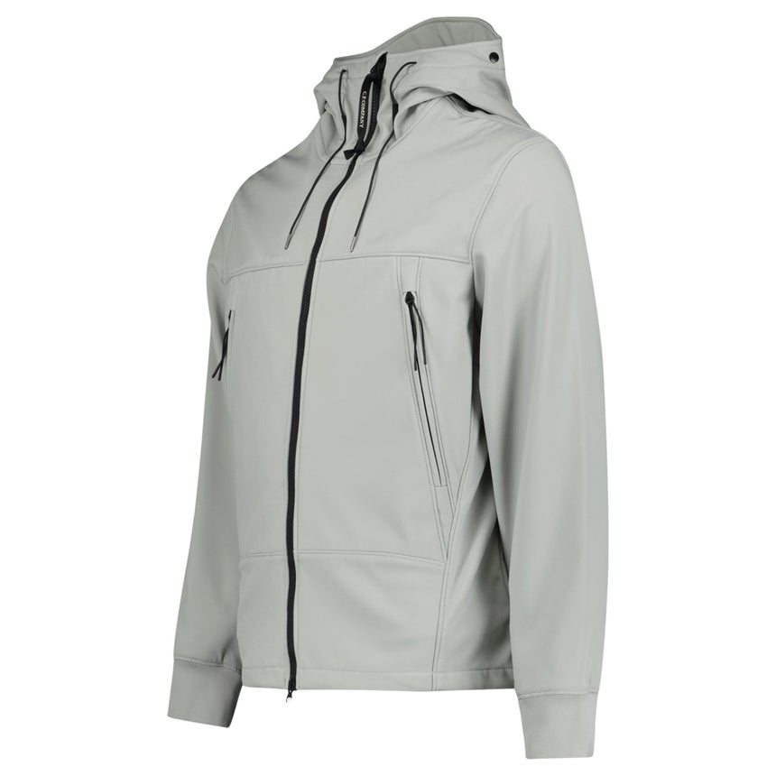 CP Company Shell - R Goggle Fleece Jacket London Fog - Boinclo - Outlet Sale Under Retail