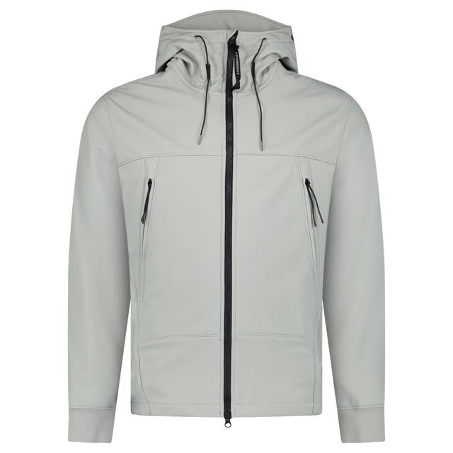 CP Company Shell - R Goggle Fleece Jacket London Fog - Boinclo - Outlet Sale Under Retail