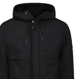 CP Company Shell - R Hooded Lens Parka Jacket Black - Boinclo - Outlet Sale Under Retail