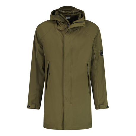 CP Company Shell - R Lens Long Jacket Khaki - Boinclo ltd - Outlet Sale Under Retail