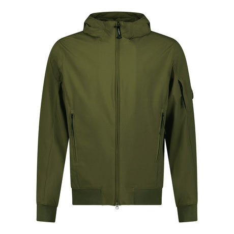 CP Company Softshell Arm Lens Jacket Khaki - Boinclo ltd - Outlet Sale Under Retail