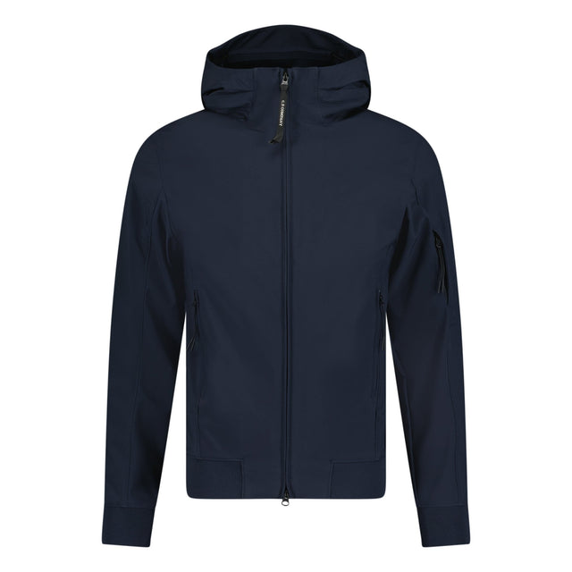 CP Company Softshell Arm Lens Jacket Navy Outlet Sale Always