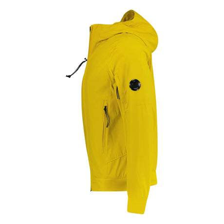 CP Company Softshell Hooded Arm Lens Jacket Yellow - Boinclo ltd - Outlet Sale Under Retail