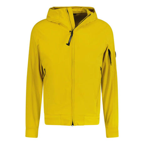 CP Company Softshell Hooded Arm Lens Jacket Yellow - Boinclo ltd - Outlet Sale Under Retail