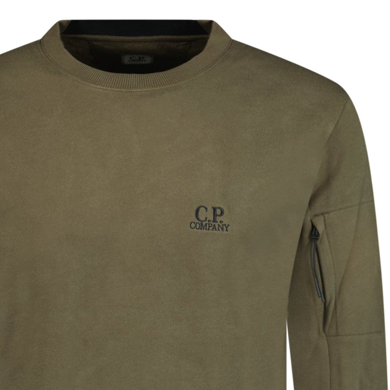 Khaki cp company sweatshirt hotsell