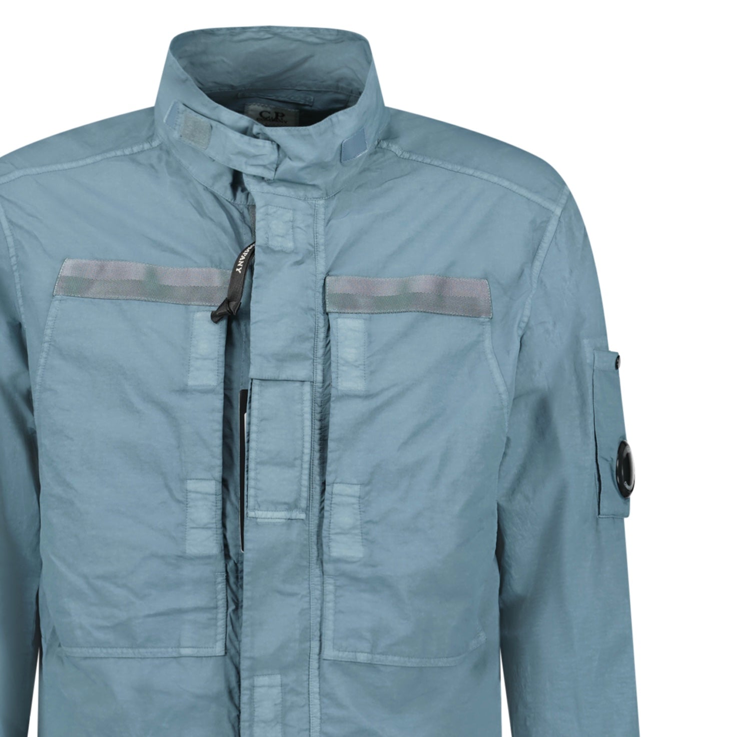 CP Company Stormy Weather Flatt Nylon Lens Over-Shirt - Outlet