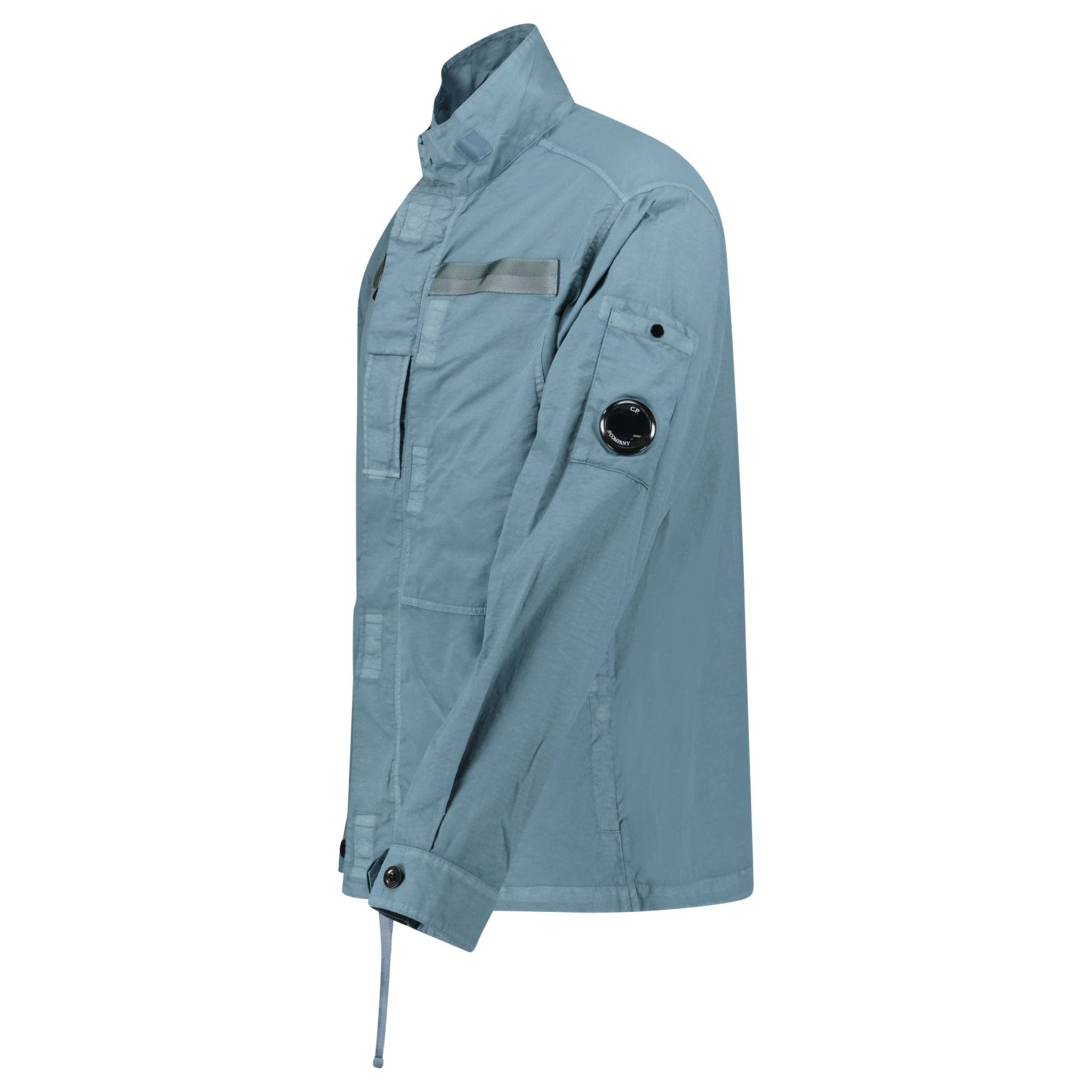 cp company flatt nylon lens overshirt
