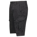 CP Company Stretch Sateen Cargo Lens Shorts in Black - Boinclo - Outlet Sale Under Retail