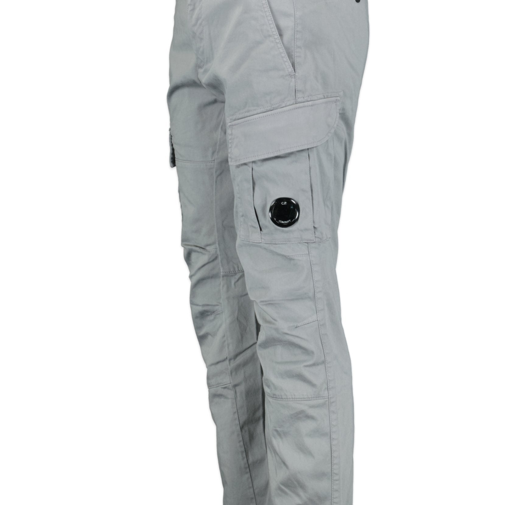 CP Company Stretch Sateen Cargo Pants Grey - Outlet Sale Always