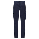 CP Company Stretch Sateen Ergonomic Lens Cargo Pants in Navy - Boinclo - Outlet Sale Under Retail