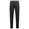 CP Company Stretch Sateen Ergonomic Lens Double Cargo Pants in Black - Boinclo - Outlet Sale Under Retail