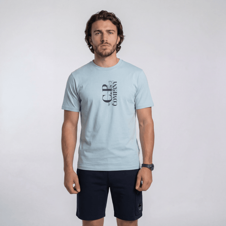 CP Company Summer Set Shorts & T Blue & Navy - Boinclo - Outlet Sale Under Retail