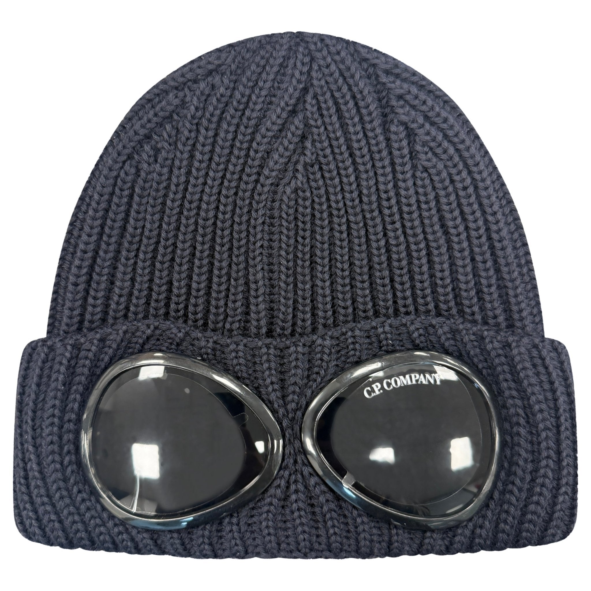 Color variation of CP Company Wool Goggle Beanie Navy