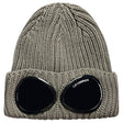 CP Company Wool Goggle Beanie Walnut Beige - Boinclo - Outlet Sale Under Retail