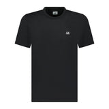 CP Company Writing Logo Crew T-Shirt Black - Boinclo - Outlet Sale Under Retail