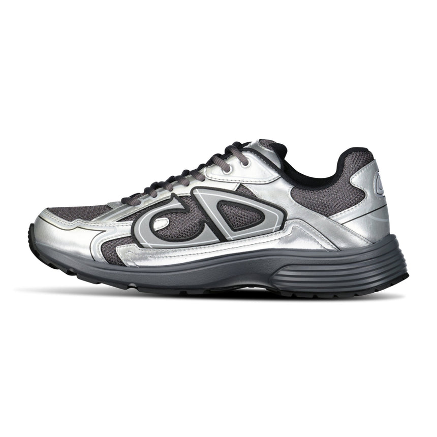 Dior B30 Countdown Sneakers in Deep Grey/Silvertone Metallic - Boinclo - Outlet Sale Under Retail