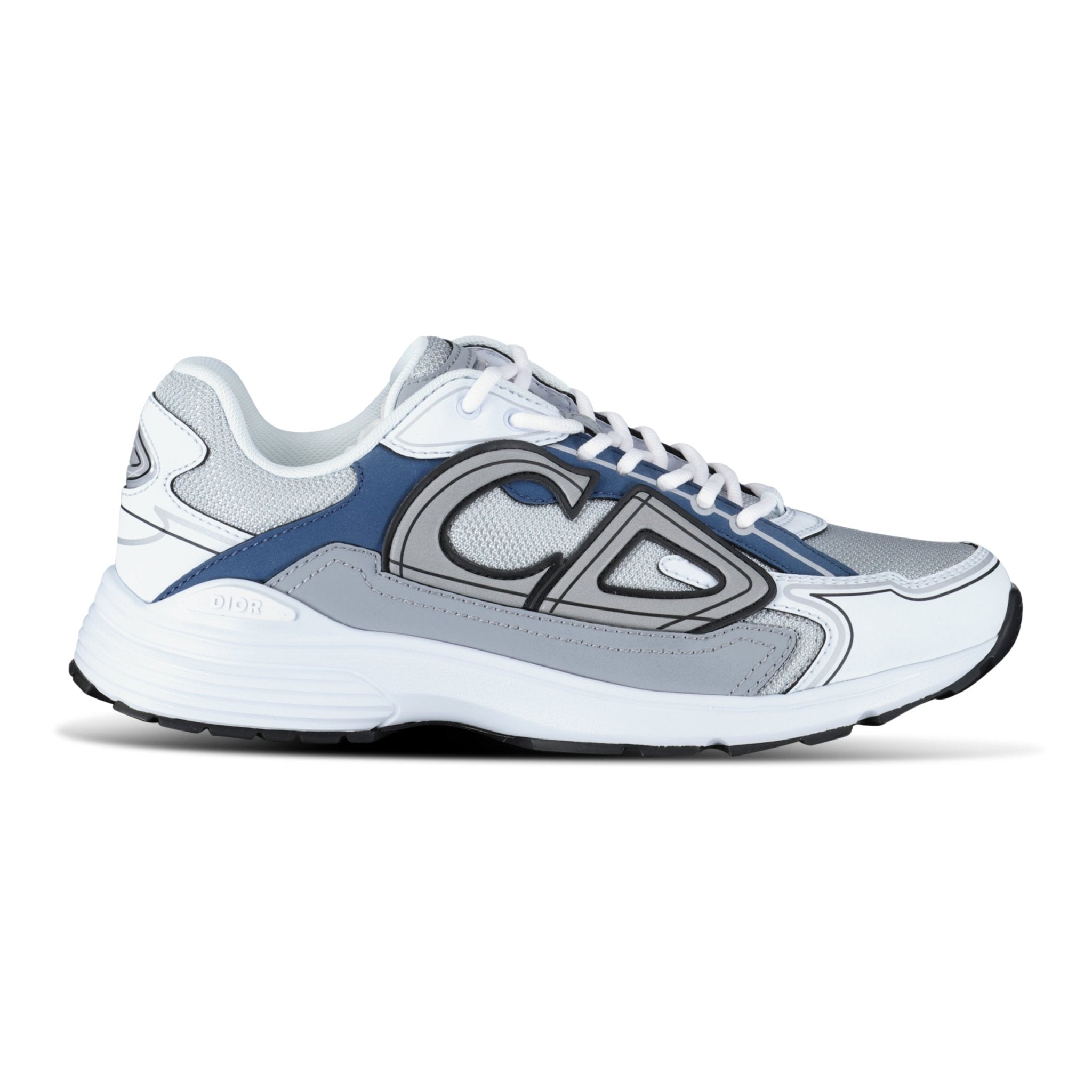 Color variation of Dior B30 Countdown Sneakers in Light Blue and Grey