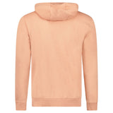 EA7 Emporio Armani Logo Print Hoodie in Cafe Creme - Boinclo - Outlet Sale Under Retail