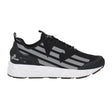 EA7 Emporio Armani Ultimate C2 Kombat Running Sneaker with Ultralight Sole in Black and Silver - Boinclo - Outlet Sale Under Retail
