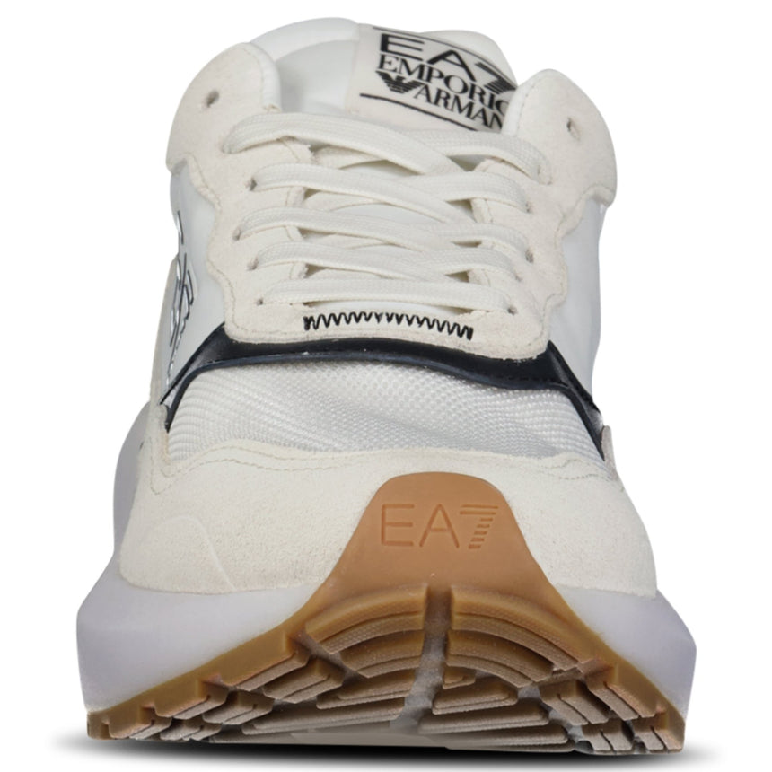 EA7 Emporio Armani 'Wader' Trainers in White - Boinclo - Outlet Sale Under Retail