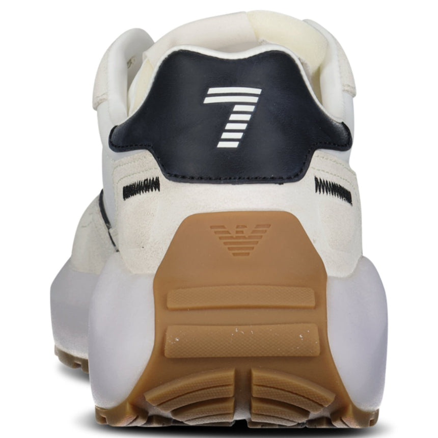 EA7 Emporio Armani 'Wader' Trainers in White - Boinclo - Outlet Sale Under Retail