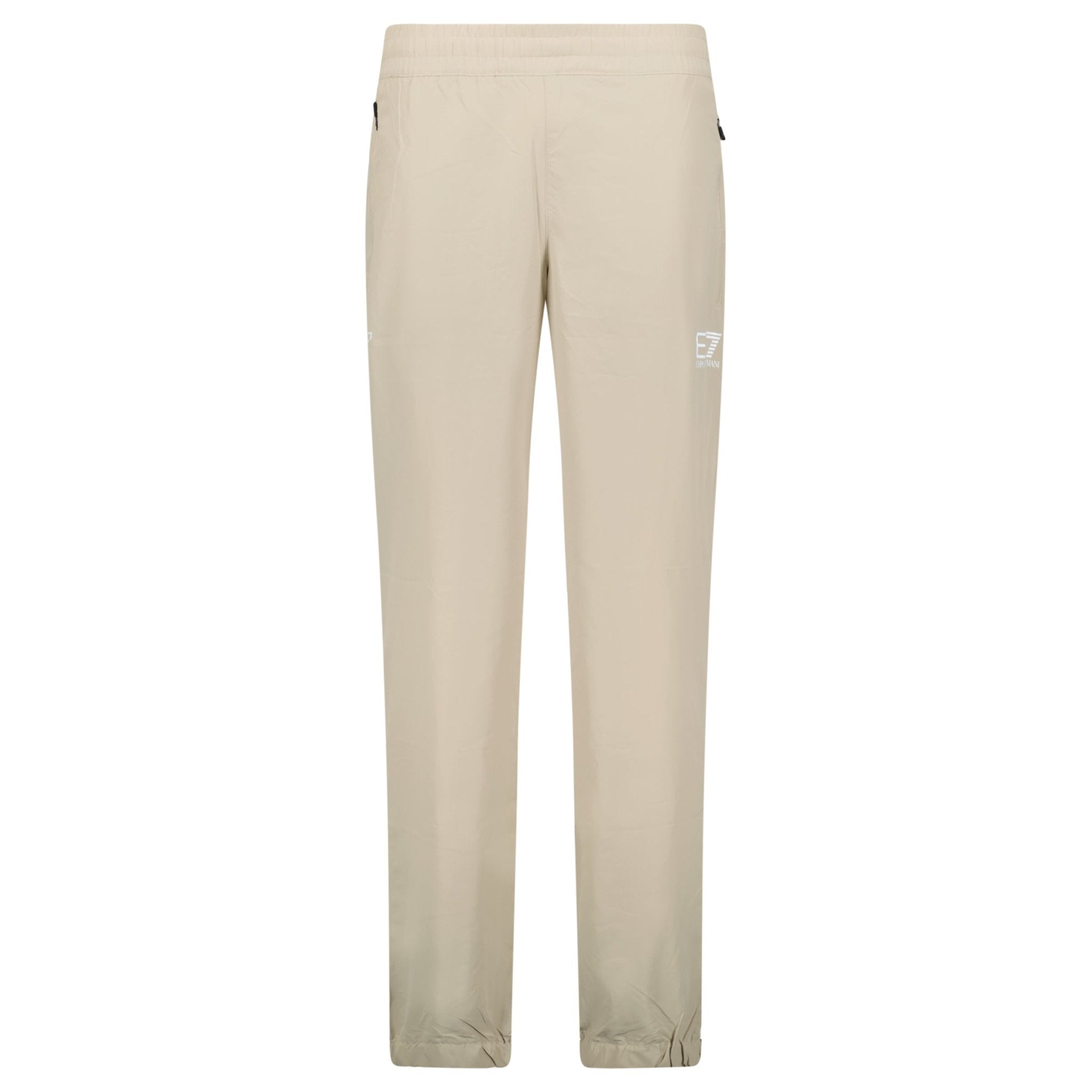 Color variation of EA7 Emporio Armani Woven Tracksuit Bottoms in Oxford Tan