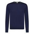 ELEVENTY WOOL & SILK NAVY LONG SLEEVE JUMPER - Boinclo ltd - Outlet Sale Under Retail