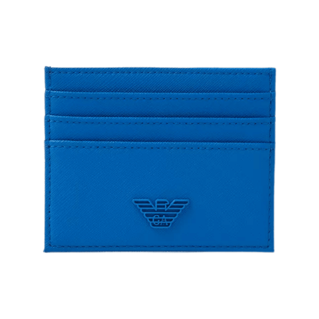 Emporio Armani Card Holder in Blue - Boinclo - Outlet Sale Under Retail