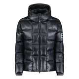 Emporio Armani Down Padded Detachable Hood Puffer Jacket Black - Boinclo ltd - Outlet Sale Under Retail