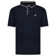 Emporio Armani Eagle Logo Twin Tip Polo - Shirt Navy - Boinclo - Outlet Sale Under Retail