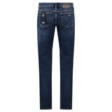 Emporio Armani J75 Slim Fit 5 Pocket Jeans Dark Blue - Boinclo - Outlet Sale Under Retail