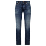 Emporio Armani J75 Slim Fit 5 Pocket Jeans Dark Blue - Boinclo - Outlet Sale Under Retail