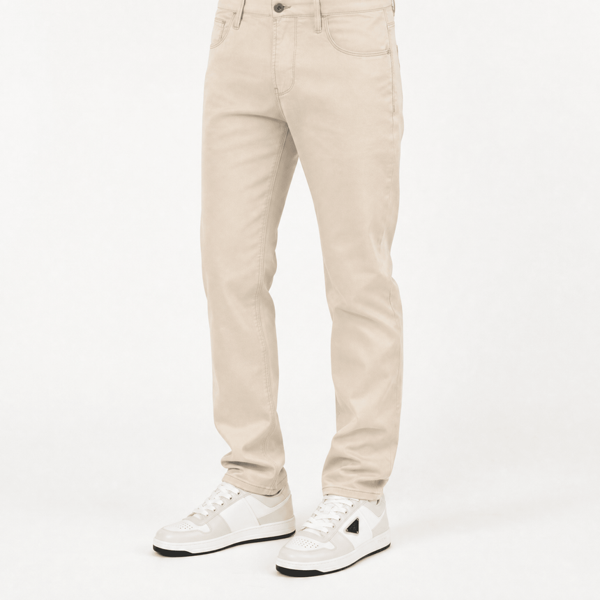 Emporio Armani J06 Slim Fit Jeans in Beige - Boinclo - Outlet Sale Under Retail