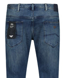 Emporio Armani J06 Slim Fit Jeans in Blue - Boinclo - Outlet Sale Under Retail
