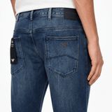 Emporio Armani J06 Slim Fit Jeans in Blue - Boinclo - Outlet Sale Under Retail