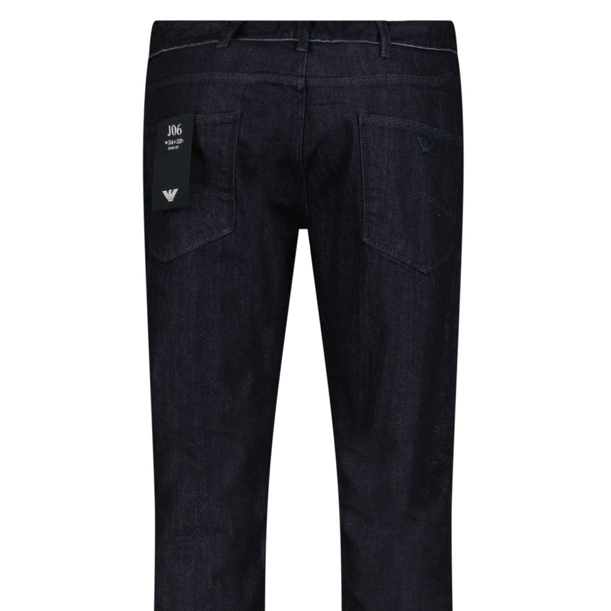 Emporio Armani J06 Slim Fit Jeans in Dark Blue - Boinclo - Outlet Sale Under Retail