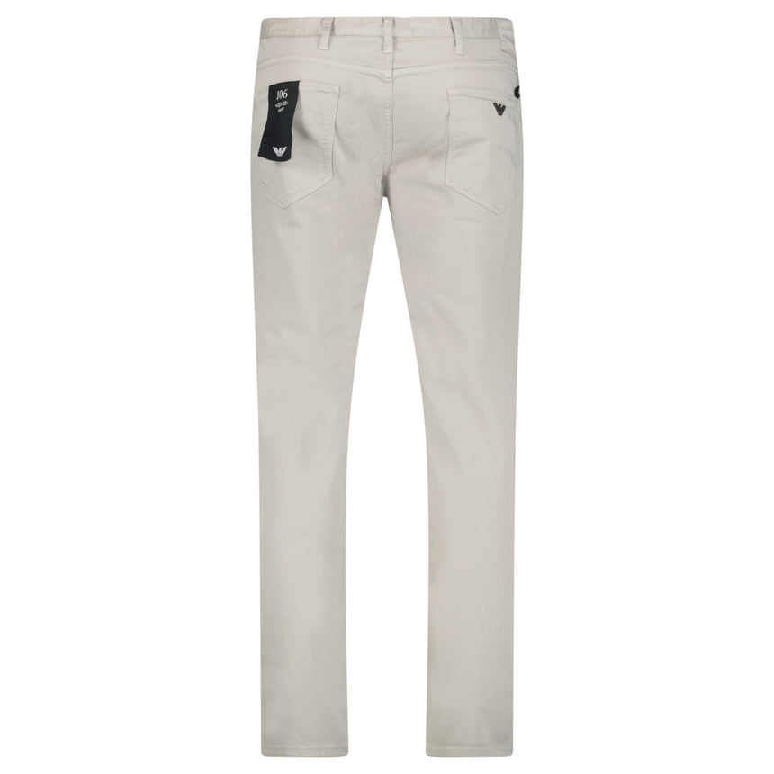 Emporio Armani J06 Slim Fit Jeans in Light Grey - Boinclo - Outlet Sale Under Retail