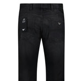 Emporio Armani J21 Regular Fit Jeans in Washed Black - Boinclo - Outlet Sale Under Retail