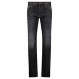Emporio Armani J45 Regular Fit Jeans in Black - Boinclo - Outlet Sale Under Retail