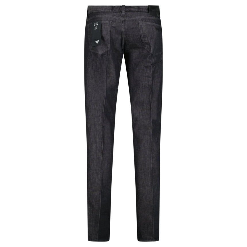 Emporio Armani J75 Slim Fit Jeans in Black - Boinclo - Outlet Sale Under Retail