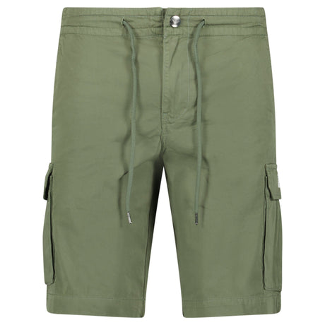 Emporio Armani Logo Bermuda Shorts in Khaki - Boinclo - Outlet Sale Under Retail