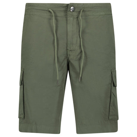 Emporio Armani Logo Bermuda Shorts in Khaki - Boinclo - Outlet Sale Under Retail
