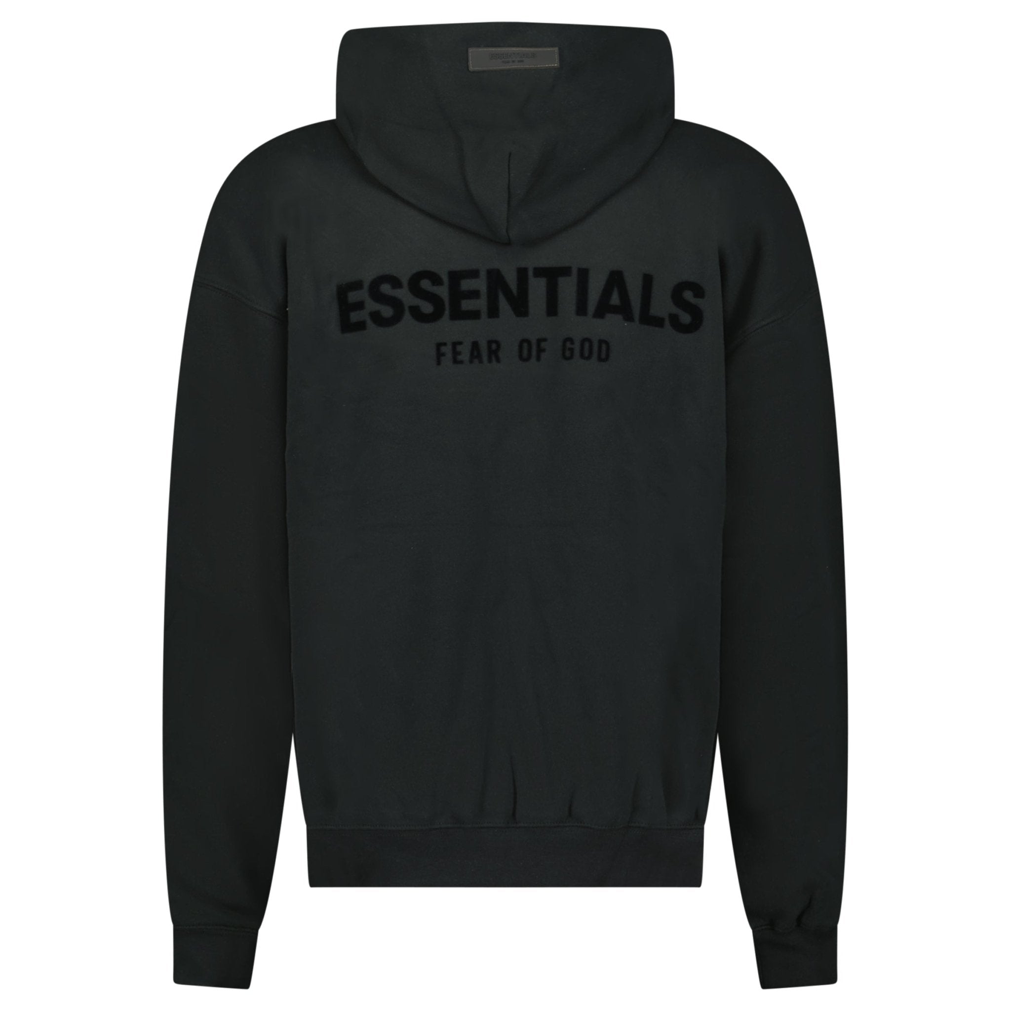 Color variation of Essentials x Fear Of God Hoodie Limo Back