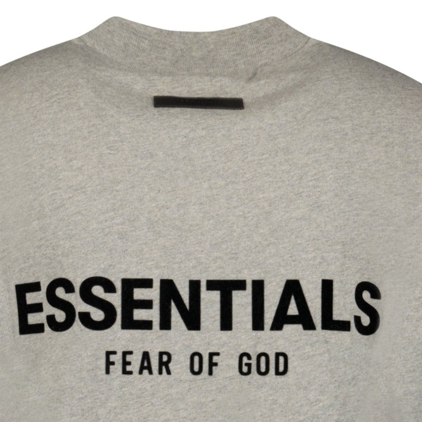 Essentials x Fear Of God T-Shirt Dark Oatmeal Grey - Boinclo - Outlet Sale Under Retail