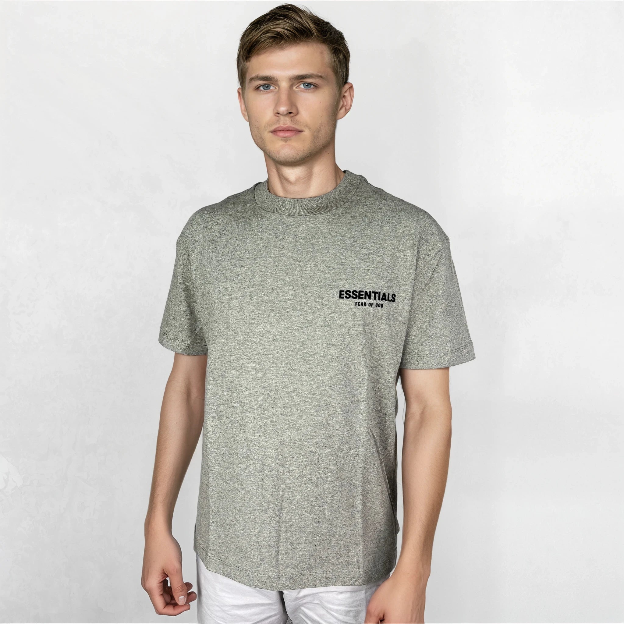 FEAR OF GOD ESSENTIALS Boxy Graphic Long Sleeve T-shirt S Tシャツ カットソー 長袖 最安値 新品未使用 フィアオブゴッド FOG フォグ Buy Fear of God ESSENTIALS 3M Logo Boxy T-Shirt Butter Cream